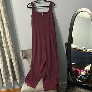 New with 🏷️. Maurices jumpsuit. 🍓🫐maroon.
